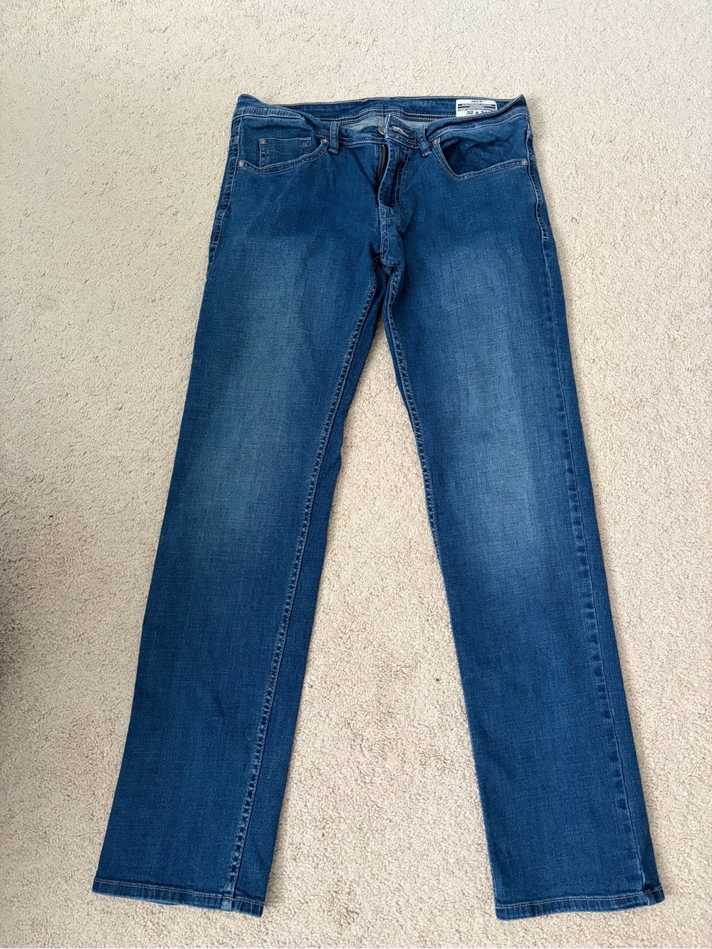 Buffalo David Bitton Men's Slim Straight Jeans in Blue